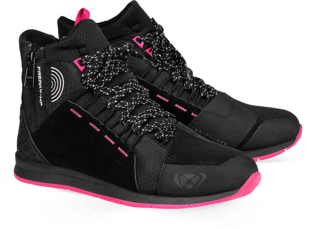 Женская мотоциклетная обувь Freaky WP Ixon, черный/розовый
