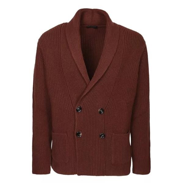 

Кардиган shawl collar cardigan Dell'Oglio, коричневый