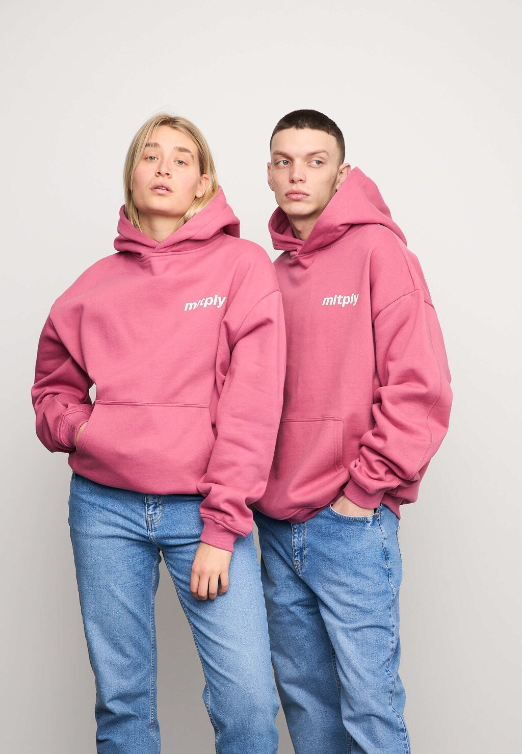 

Толстовка HEAT Multiply Apparel, цвет rose wine