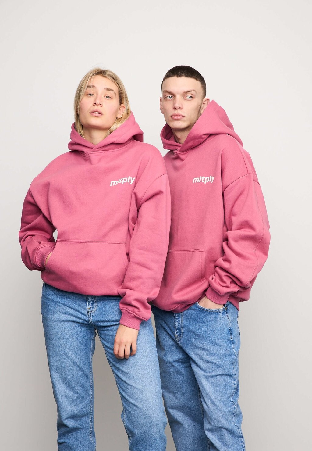 Толстовка HEAT Multiply Apparel, цвет rose wine