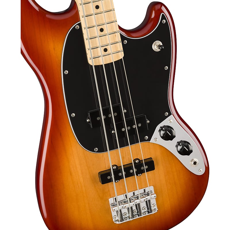 Басс гитара Fender Player Mustang Bass PJ - Sienna Sunburst