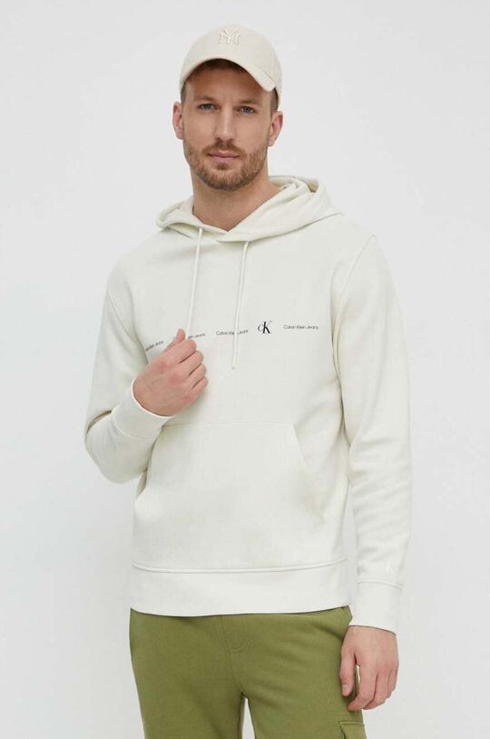 

Толстовка Calvin Klein Jeans, бежевый
