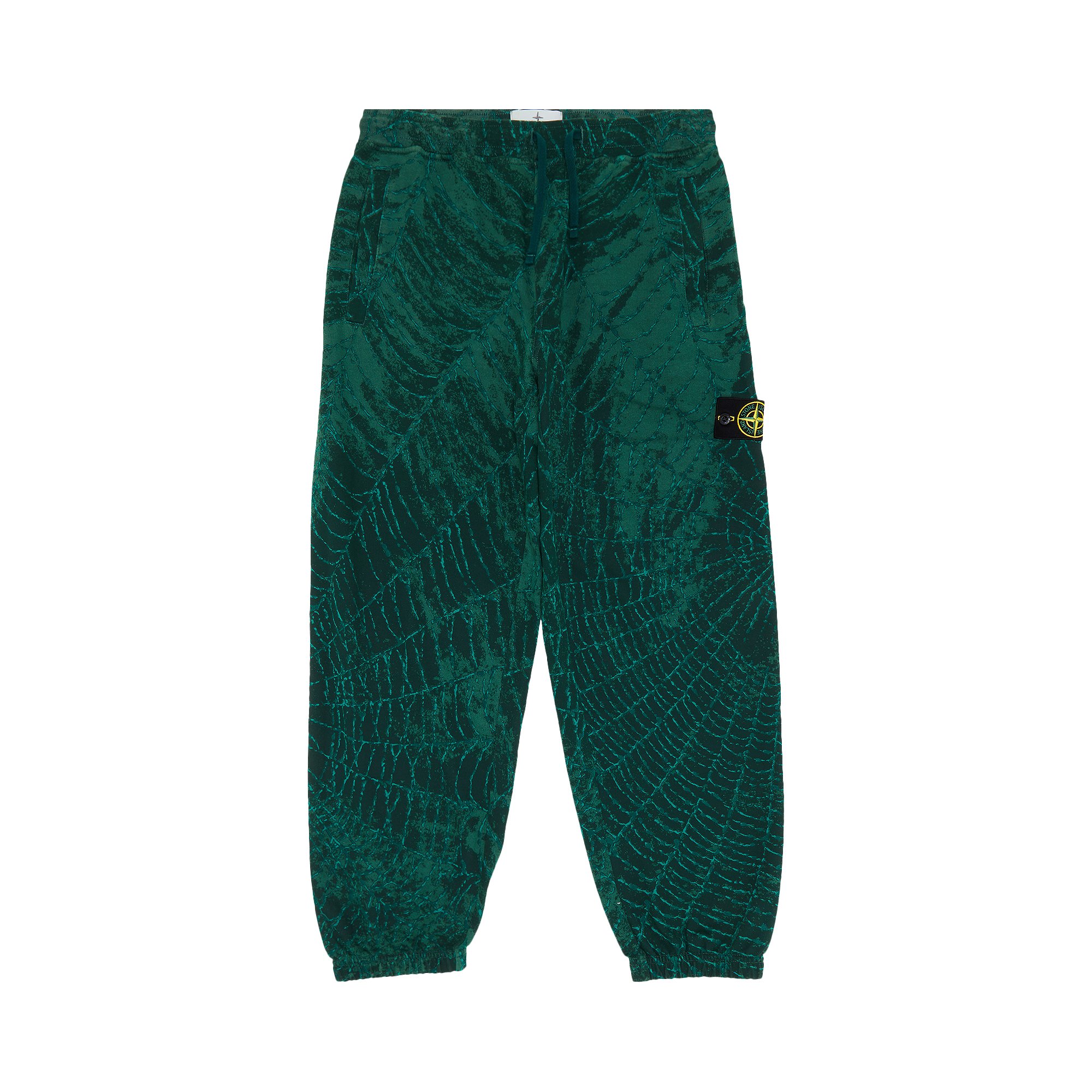 цена Спортивные штаны Supreme x Stone Island, темно-зеленые