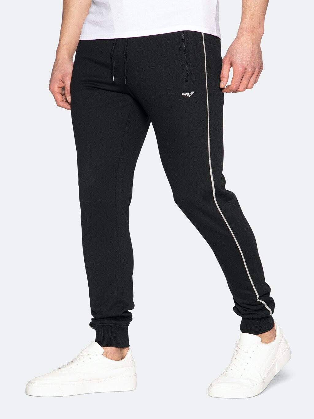 

Брюки для бега SLIM FIT Threadbare, цвет black