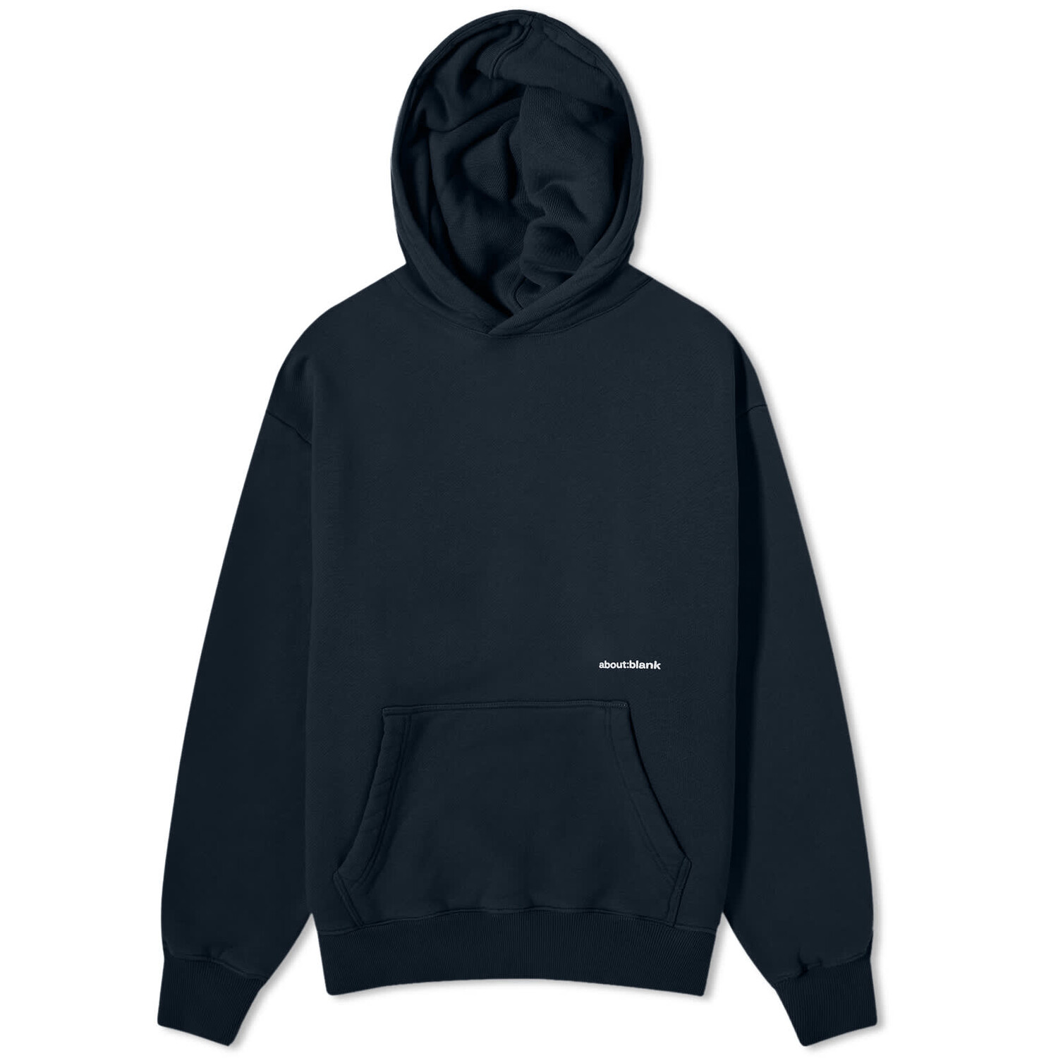 

Худи About:Blank Box Logo, цвет French Navy & Ecru