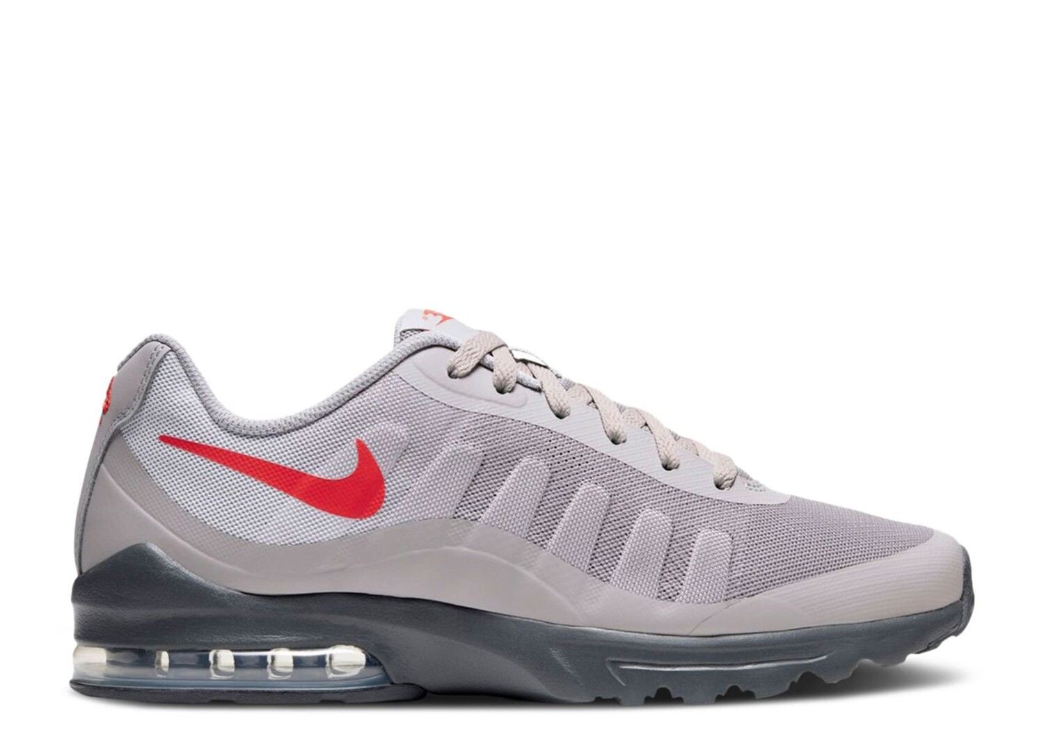 

Кроссовки Nike Air Max Invigor 'Atmosphere Grey Habanero Red', серый