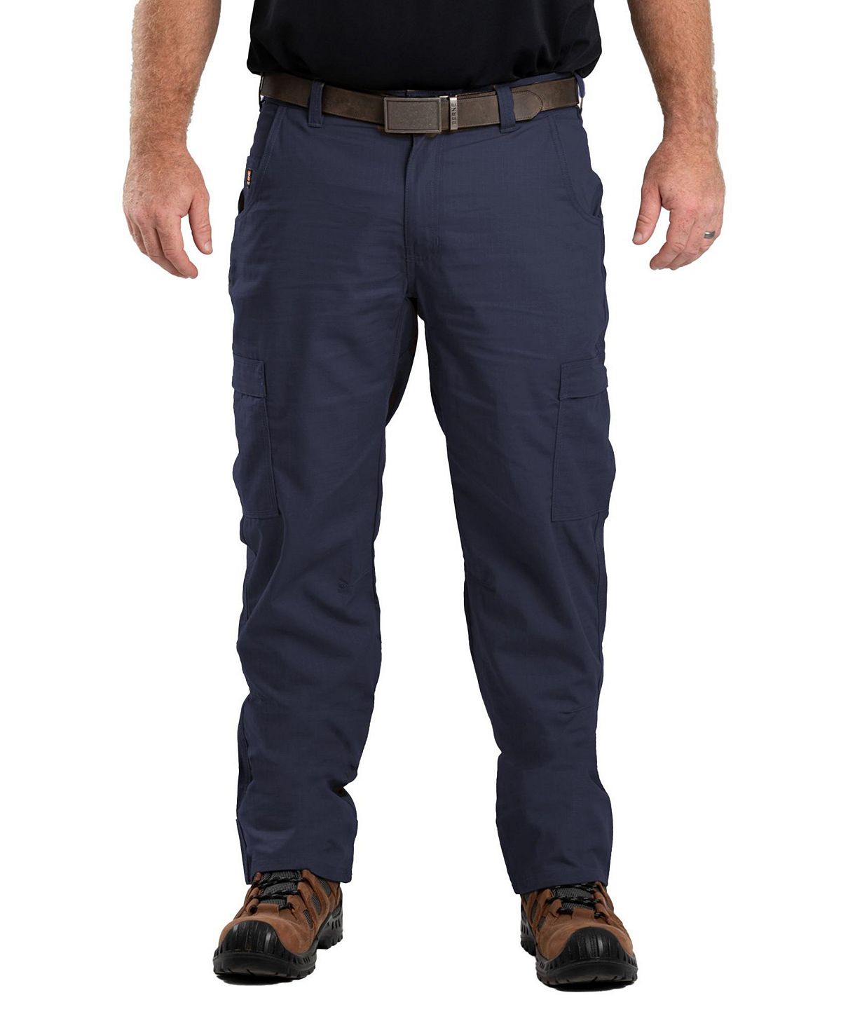 цена Мужские огнестойкие брюки-карго из рипстопа, большие и высокие Berne