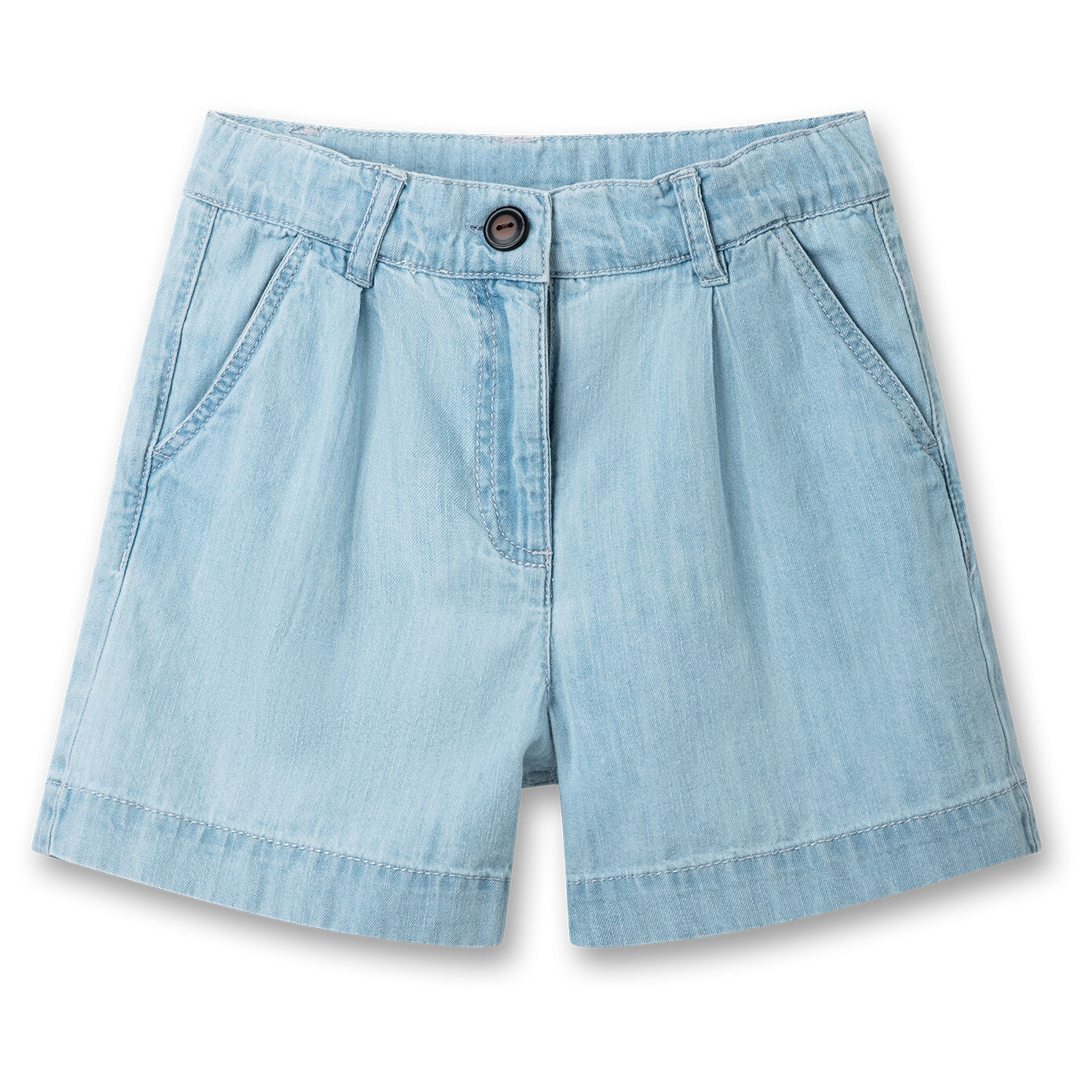 Шорты Sanetta Pure Kids Girls LT 1 Denim, цвет Light Blue