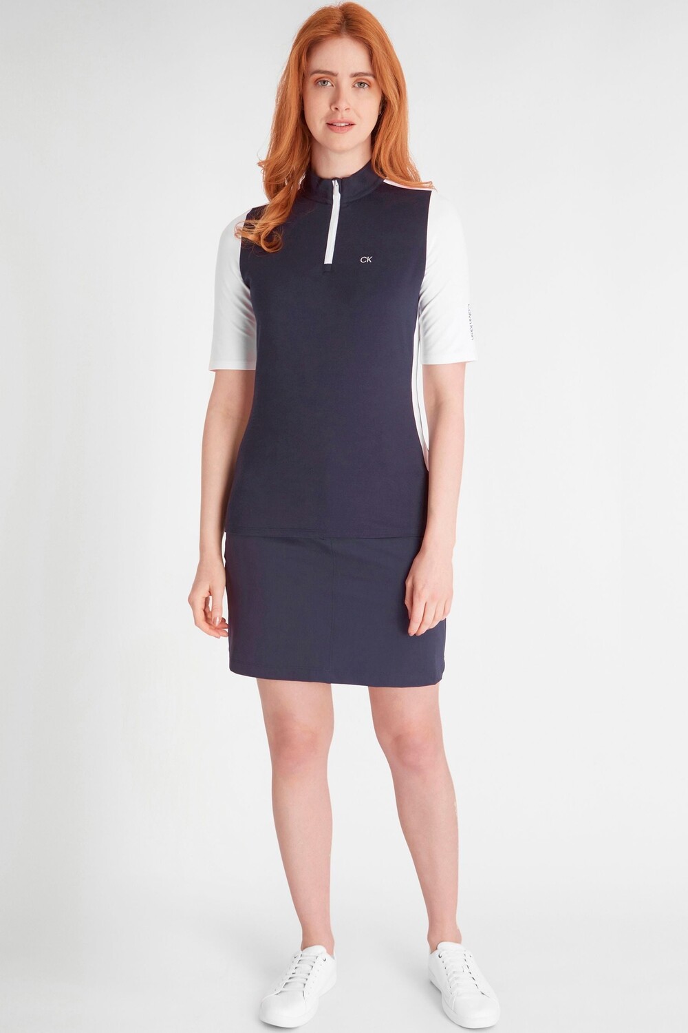 

Сине- рубашка-поло Bailey Lane Calvin Klein Golf, синий