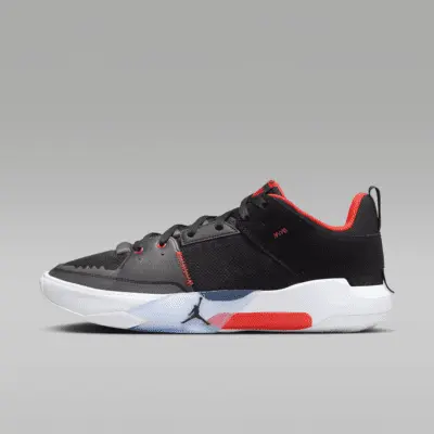 

Кроссовки Jordan One Take 5 Basketball Shoes, цвет Black/White/Anthracite/Habanero Red