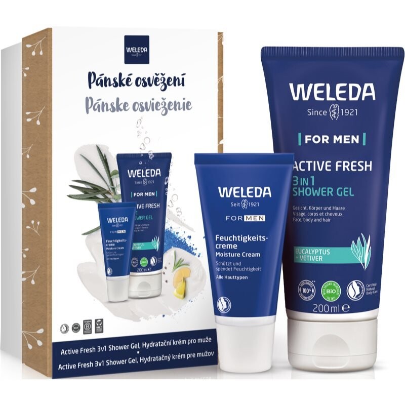 

Weleda Men, Active Fresh, Косметический набор, 2 шт