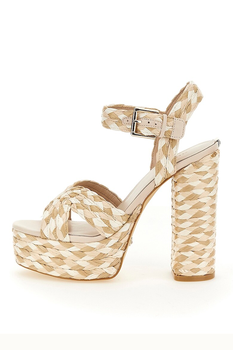 

Босоножки на массивном каблуке Guess, белый