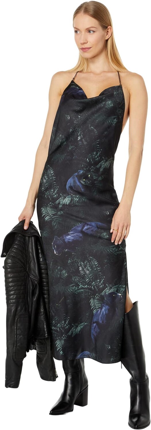 Платье Камиллы Ким AllSaints, цвет Jungle Green блесна fish image phoenix dance l 10g jungle green silver jgr s 217