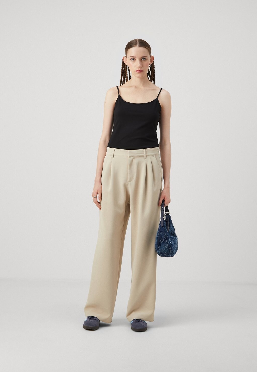 

Топ Fitted Cami GAP, черный