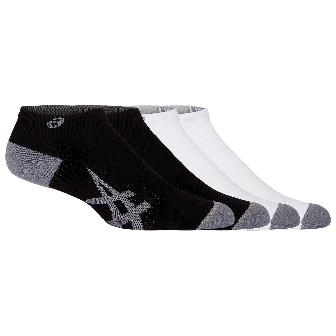 

Носки для бега Asics 2 Pack Light Run Ankle Sock, цвет Brilliant White, Черный