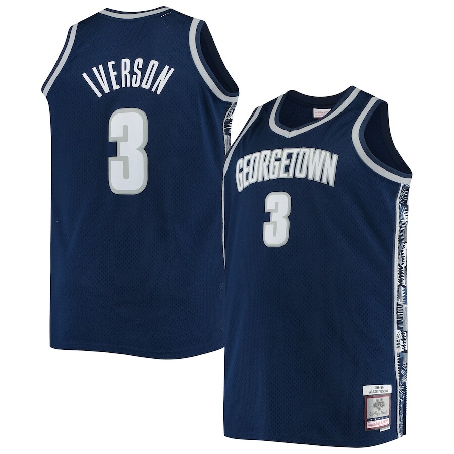 

Джерси Mitchell & Ness Georgetown Hoyas, нави
