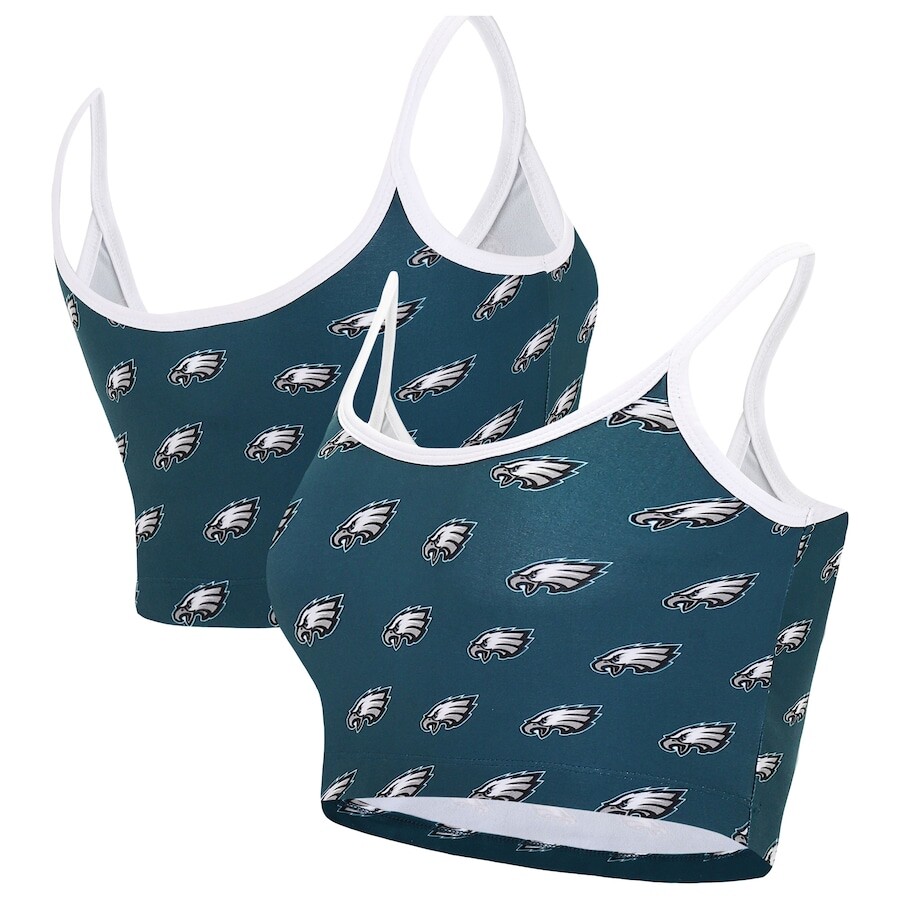 

Спортивный бюстгальтер Concepts Sport Philadelphia Eagles, зеленый