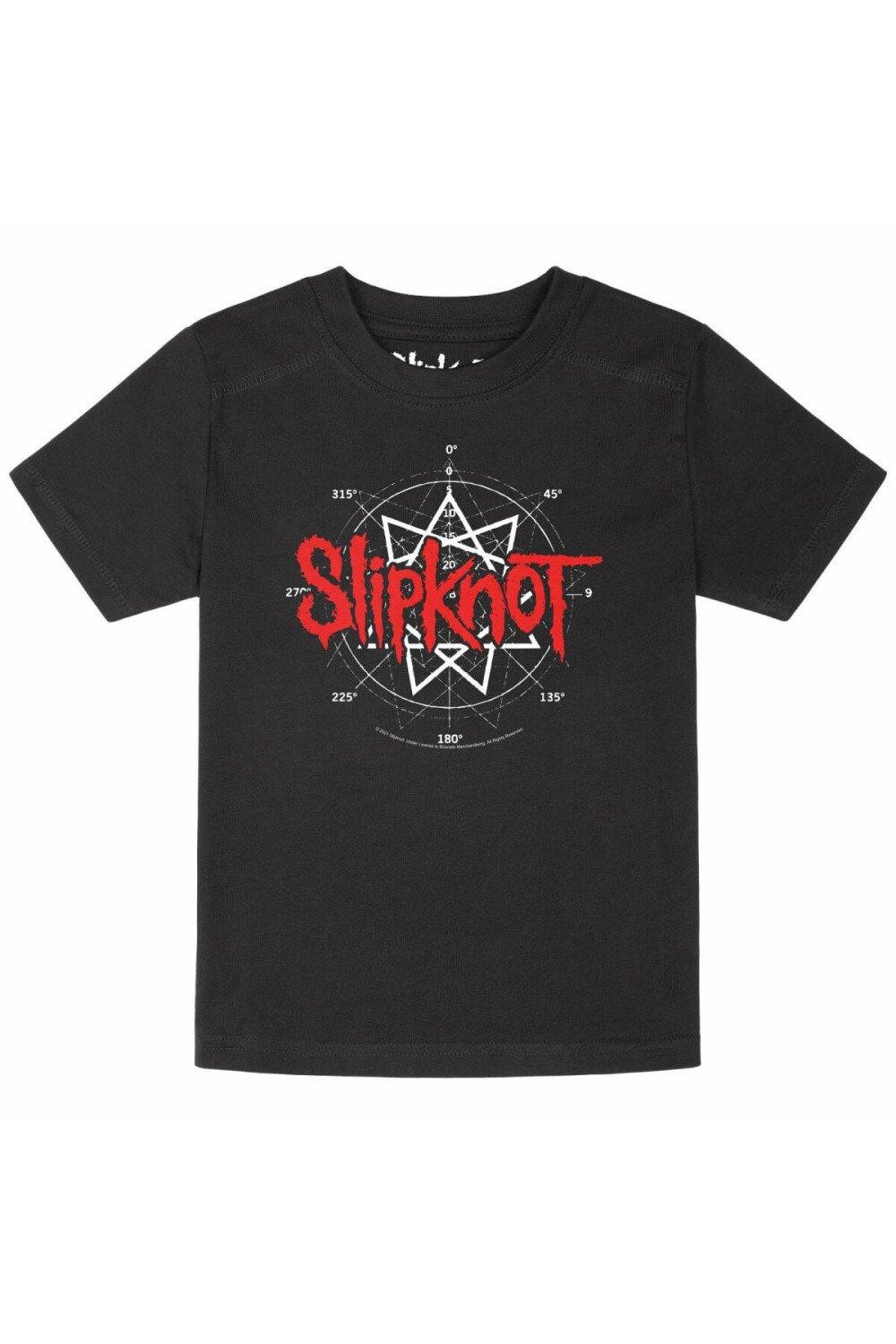 

Футболка со звездным логотипом Slipknot, черный