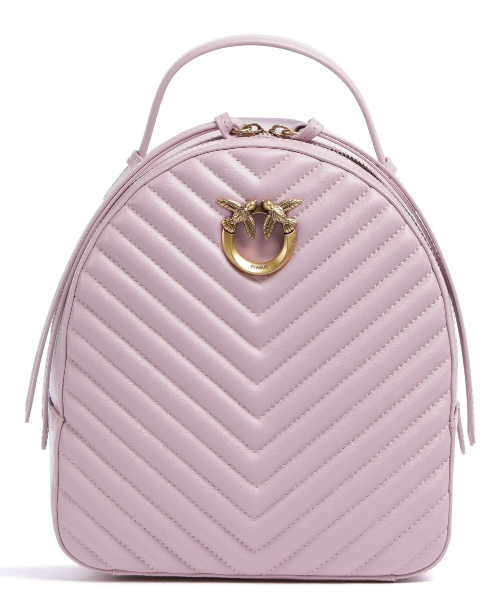 

Рюкзак Love Click из мягкой яловой кожи Pinko, фиолетовый