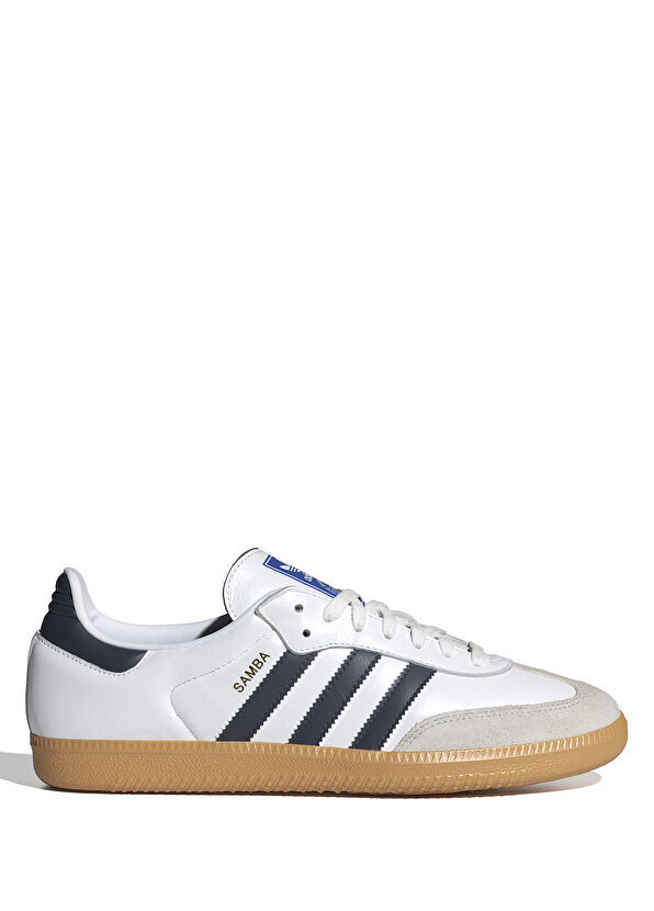 

Мужские кожаные кроссовки Samba Adidas, белый