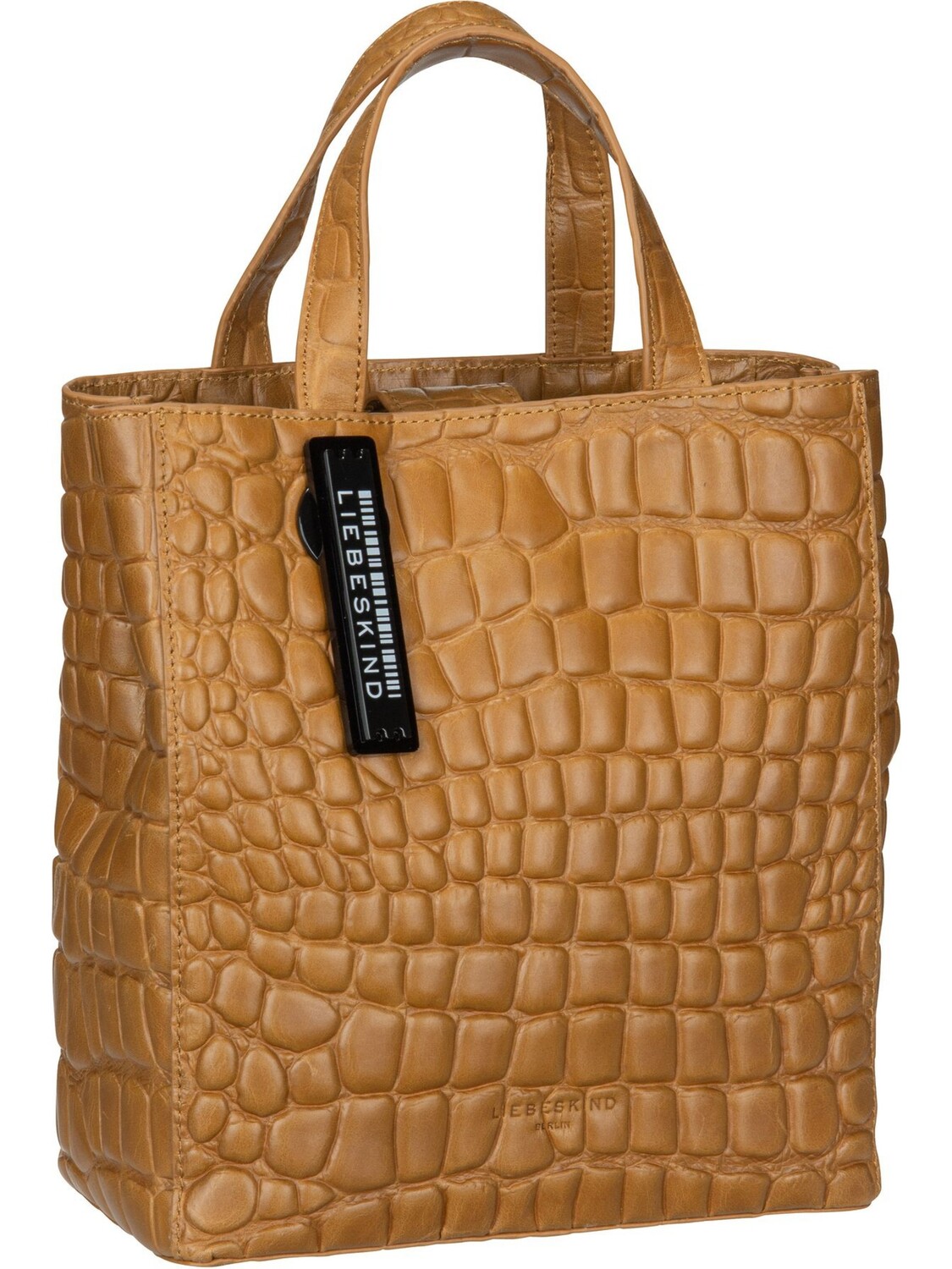 

Сумка LIEBESKIND BERLIN Handtasche Paper Bag S20 Croco, цвет Golden Amber