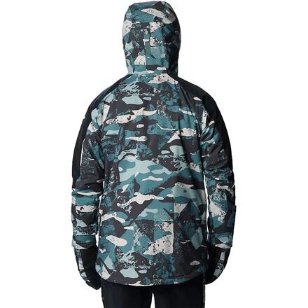 

Куртка Highland Summit мужская Columbia, цвет Metal Geoglacial Print/Black
