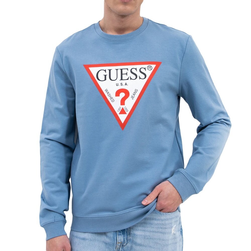 Толстовка Guess Audley, синий