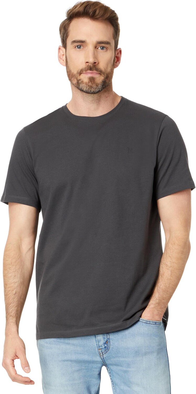 

Футболка Hurley Explore Icon Short Sleeve Tee, цвет Dark Stone Grey