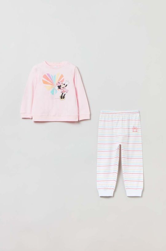 Пижама для новорожденных OVS, розовый