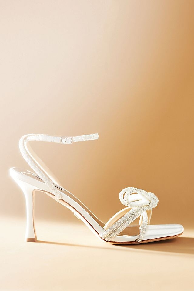 

Туфли Badgley Mischka Elaine Heels, серебро