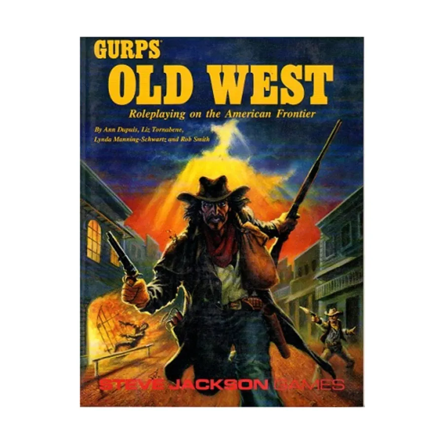 

Old West (1st Edition), GURPS (1st-3rd Edition) - History & Culture, мягкая обложка