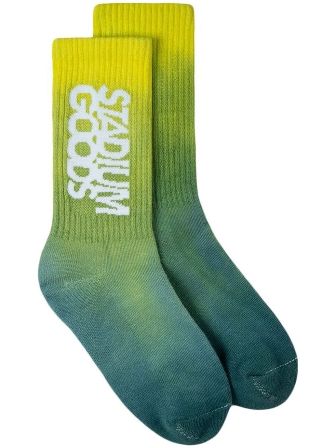 

Stadium Goods носки Firefly Gradient из коллаборации со Smalls Studio, зеленый