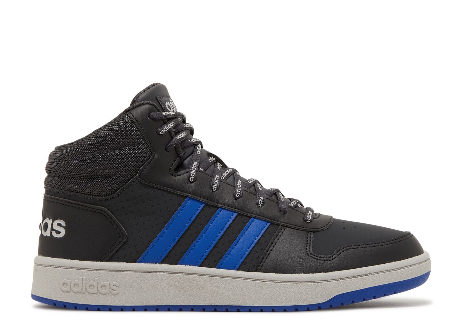 

Кроссовки adidas Hoops 2.0 Mid 'Carbon Royal Blue', черный