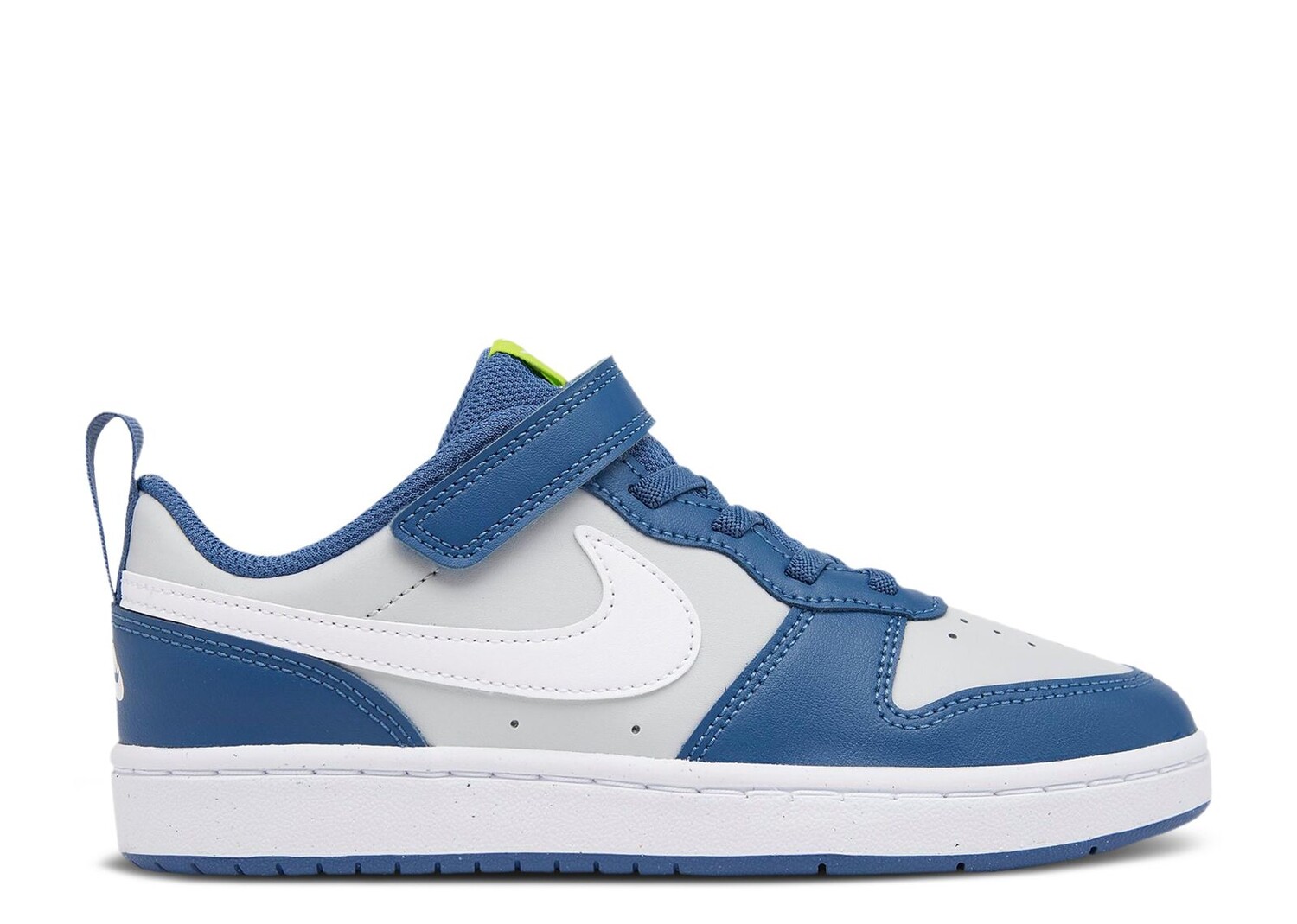 

Кроссовки Nike Court Borough Low 2 Ps 'Grey Fog Mystic Navy', серый