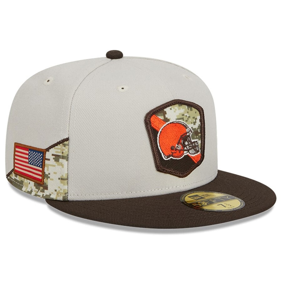 

Бейсболка New Era Cleveland Browns, серый