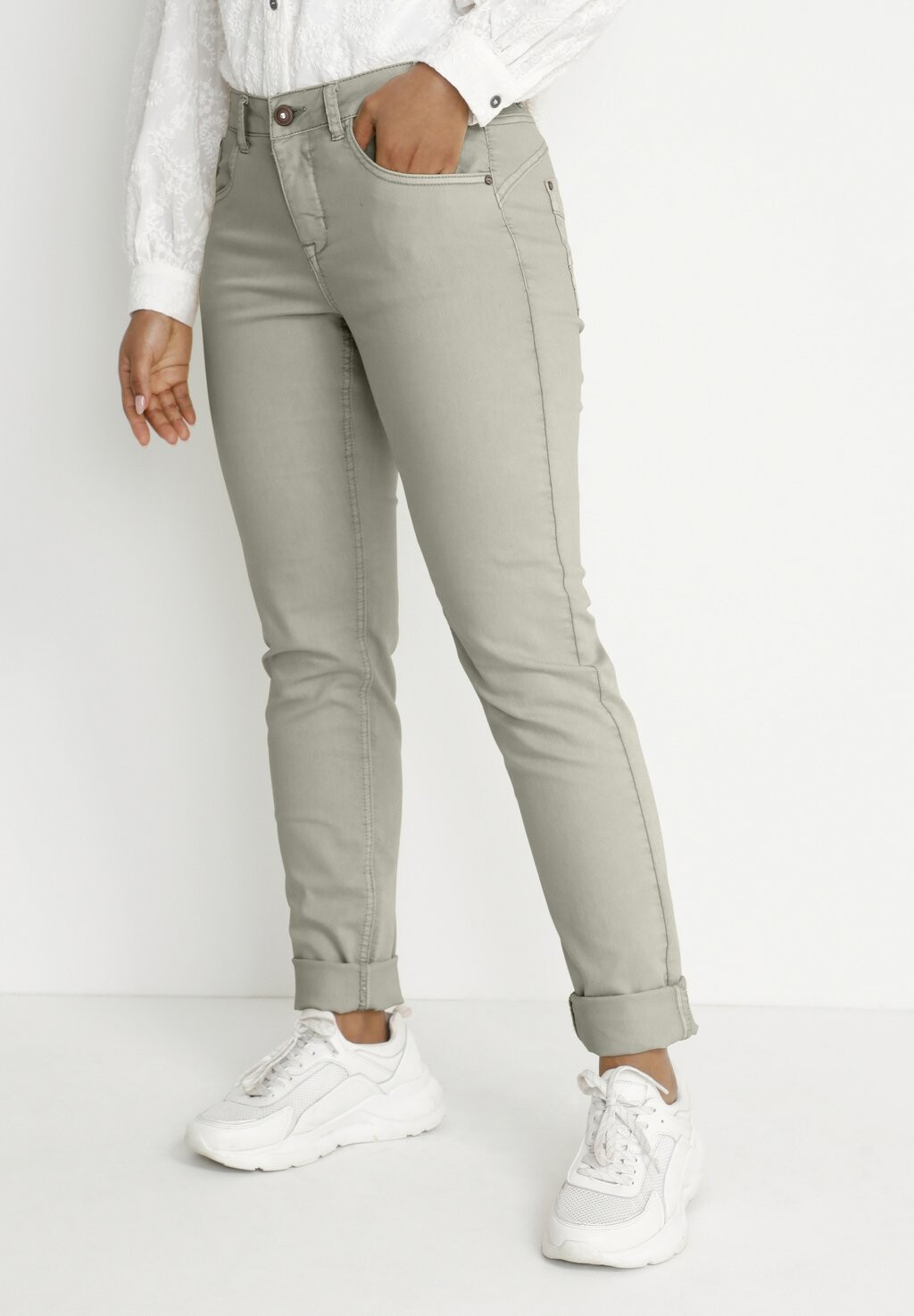 

Джинсы Slim fit Cream