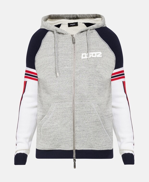 

Толстовка с капюшоном Dsquared2, цвет Medium Grey