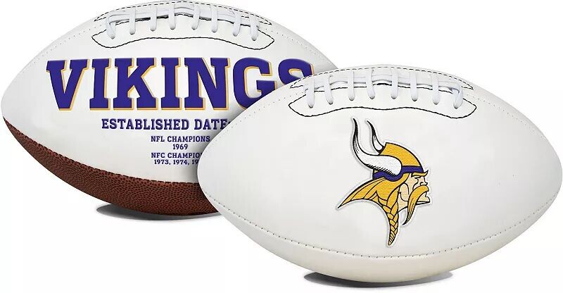 

Полноразмерный футбольный мяч Rawlings Minnesota Vikings Signature Series