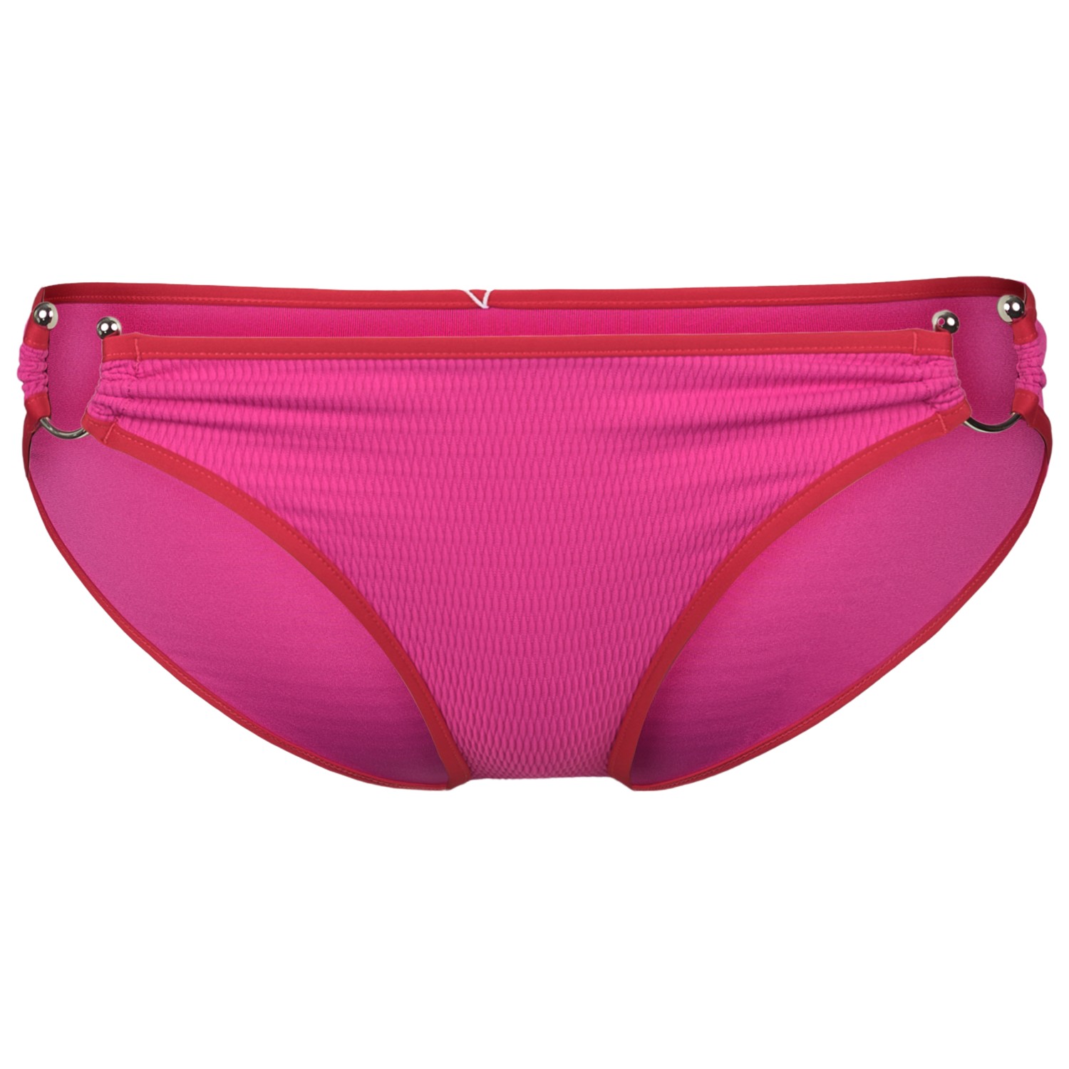 Низ бикини Seafolly Women's Beach Bound Ring Side Hipster Pant, цвет Hot Pink barut sunwing side beach