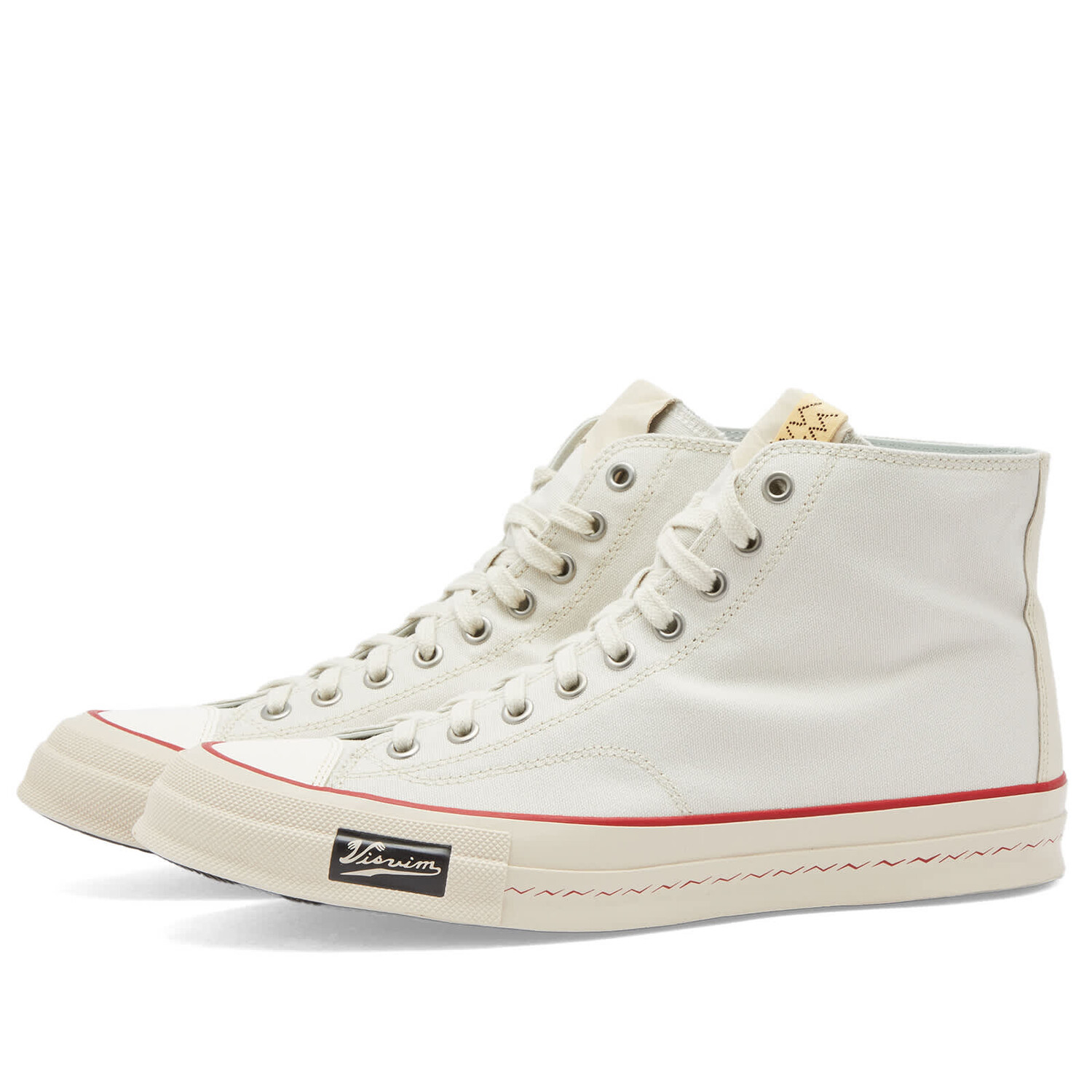 

Кроссовки Visvim Skagway Hi Patten, слоновая кость, Бежевый