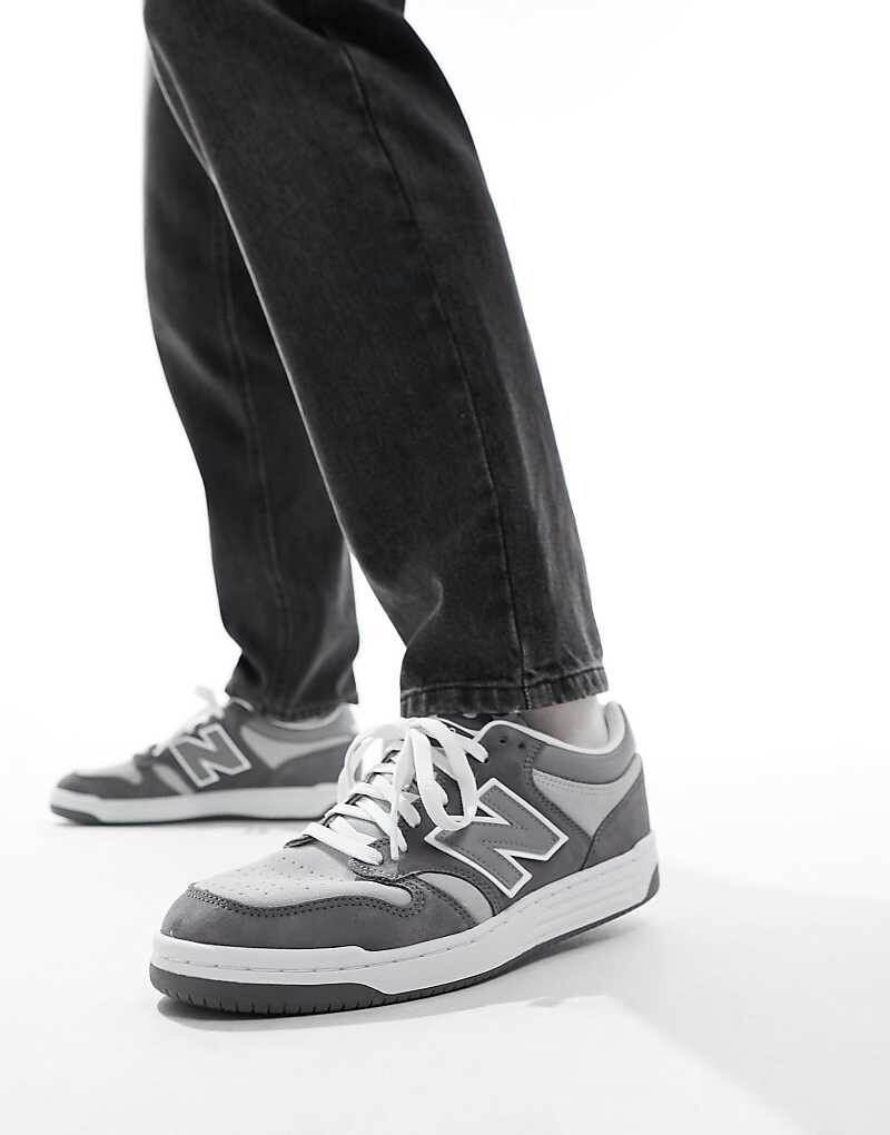

New Balance – 480 – Серые замшевые кроссовки
