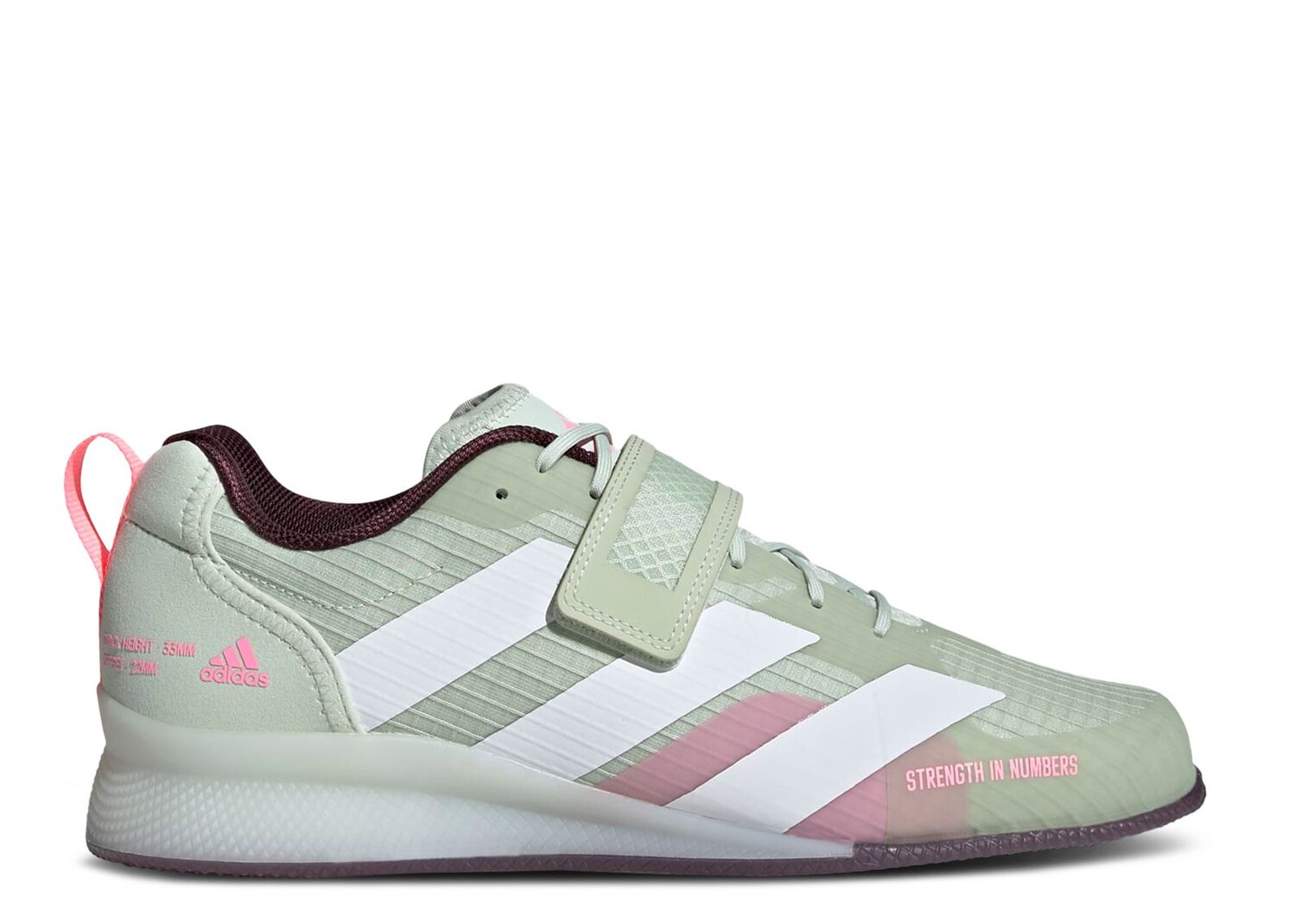 

Кроссовки adidas Adipower Weightlifting 3 'Linen Green Beam Pink', зеленый