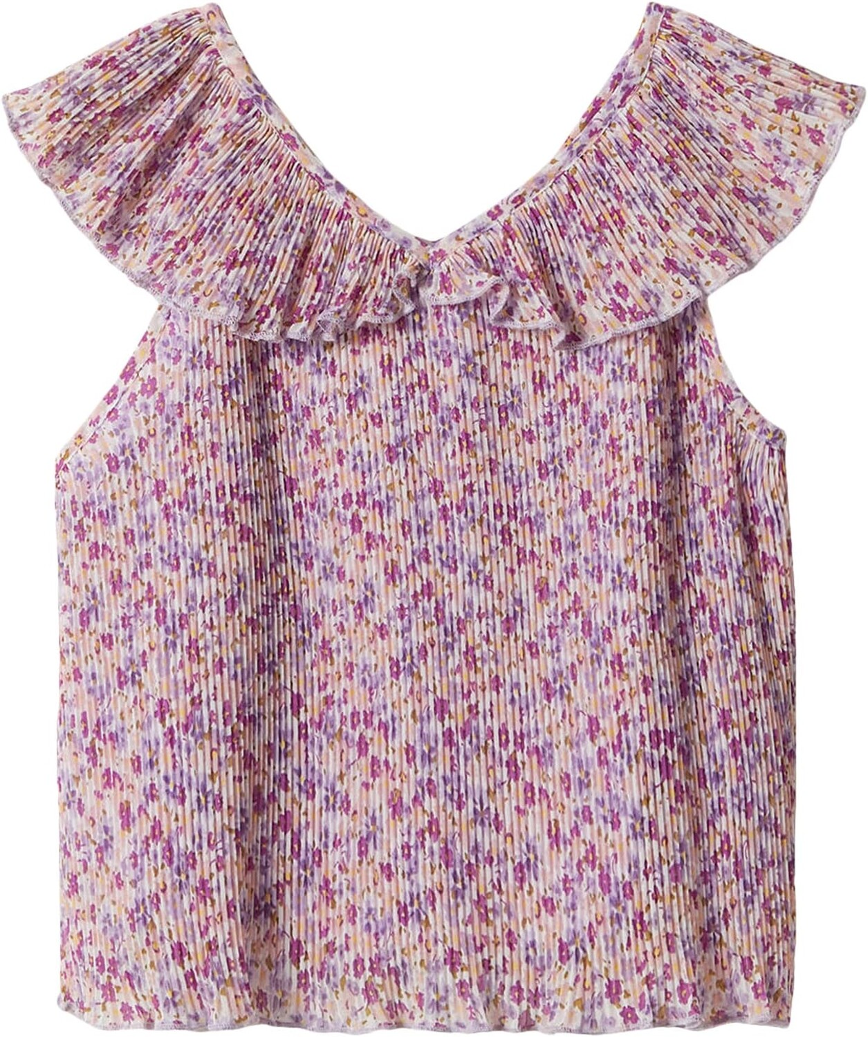 

Блуза MANGO Kids Blouse Minerva-A, цвет Malva