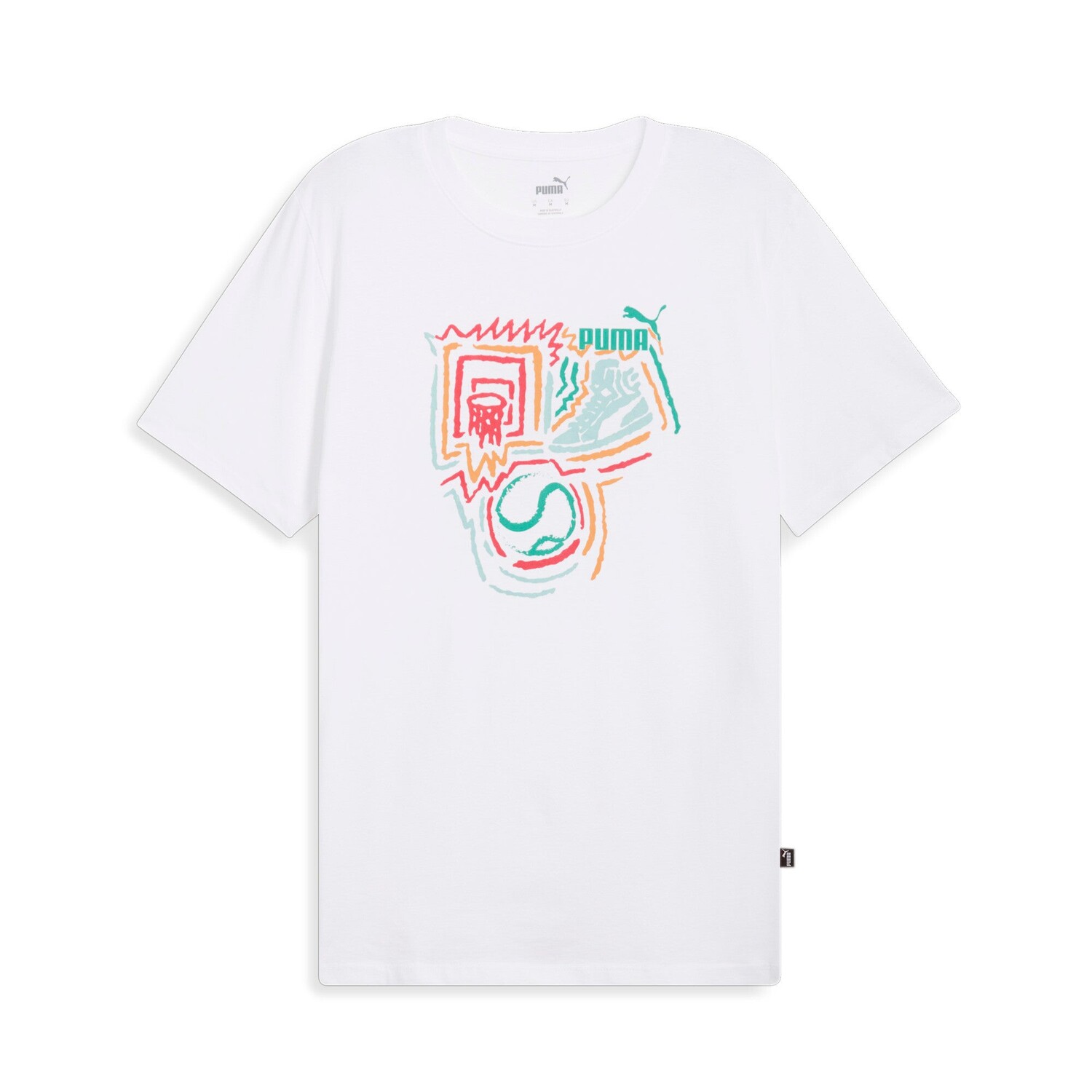 

Мужская футболка PUMA Year of Sports, белый