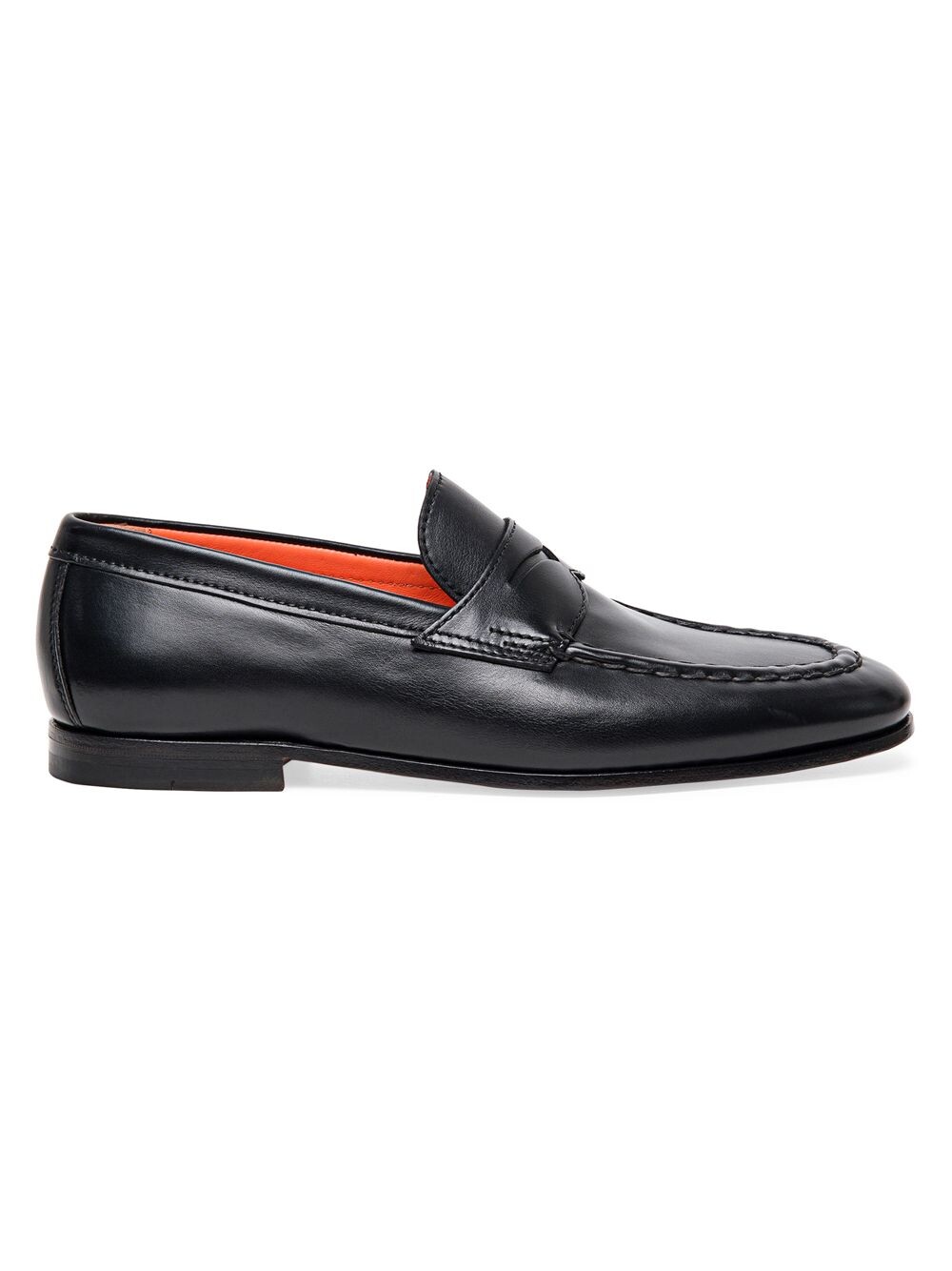 

Кожаные пенни-лоферы Santoni, черный