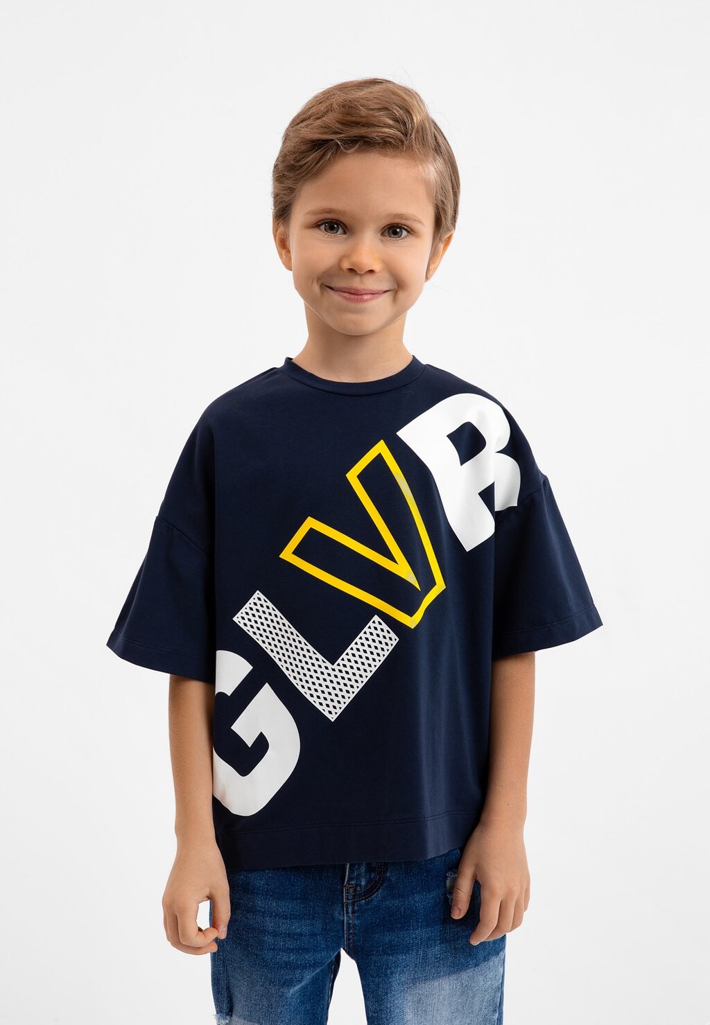 

Футболка с принтом Gulliver, цвет dark blue