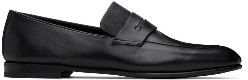 

Черные лоферы L'Asola Zegna