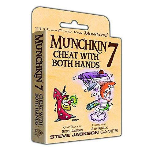 Настольная игра Munchkin 7 – Cheat With Both Hands Steve Jackson Games настольная игра super munchkin guest artist edition steve jackson games