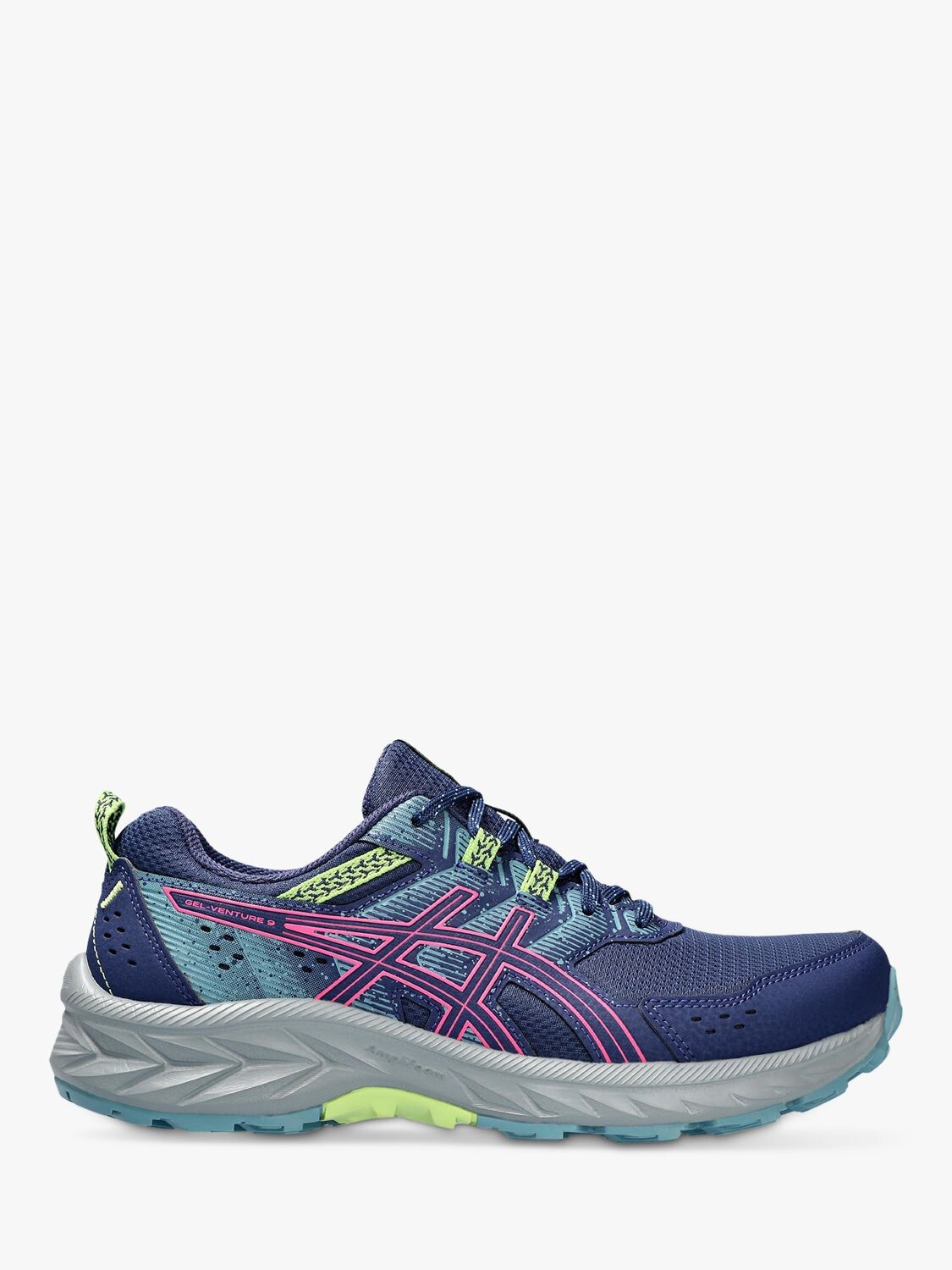 

Женские кроссовки для трейлраннинга ASICS GEL-VENTURE 9, черный/ярко-розовый