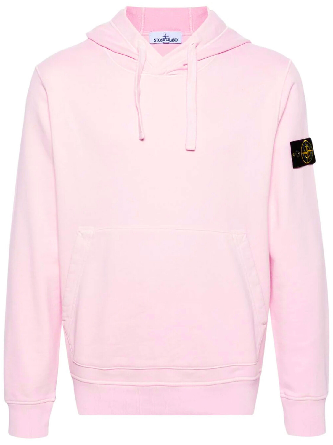 Худи Stone Island Cotton, розовый